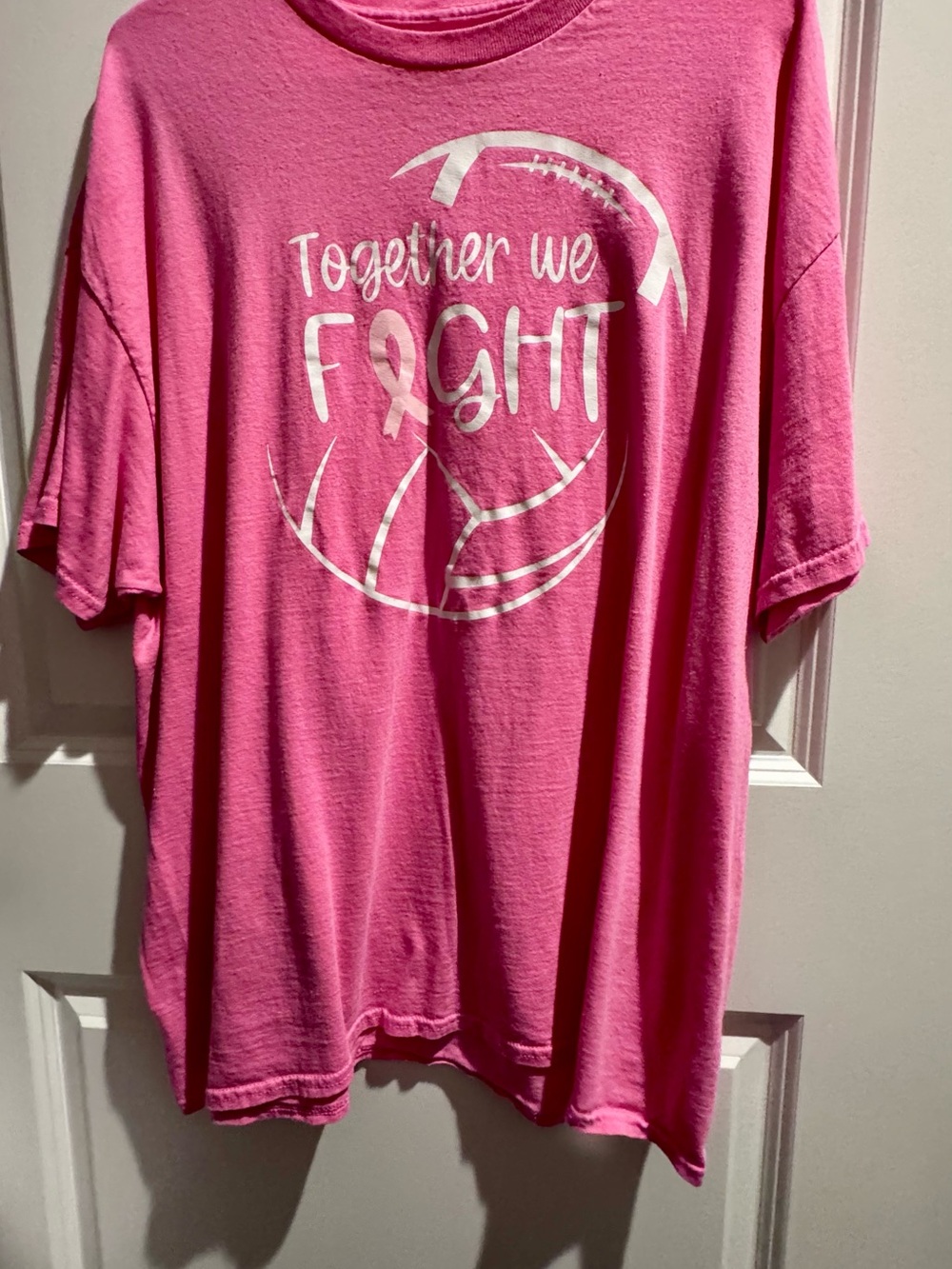 Together We Fight Pink Graphic Tee - Women’s